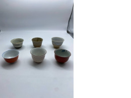 Set of 6 sake shotglasses