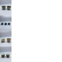 Set of Chineese teacups for tea ceremony