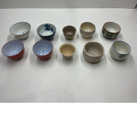 Set of Chineese tea cups for tea ceremony