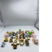 Set of small sof toys on magnetts