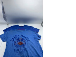 Set of 2 bright blue t-shirts