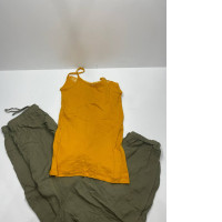 Camping suit: t-shirt and pants