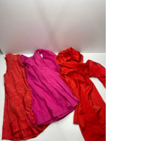 Set of bright girl's sundresses