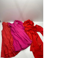 Set of bright girl's sundresses