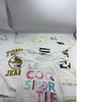 Set of white children's t-shirts