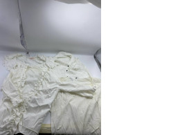 Set of white school bluoses