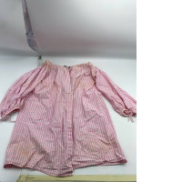 Red white stripped shirt