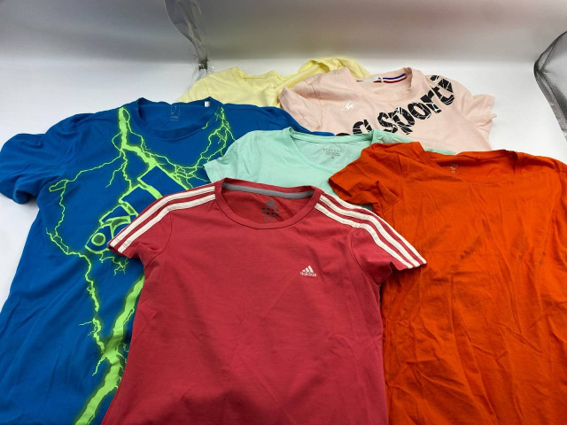 Big set of children's sport t-shirts Big set of children's sport t-shirts