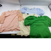 Set of girl's colourful blouses Set of girl's colourful blouses