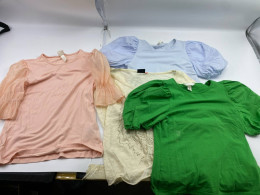 Set of girl's colourful blouses