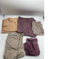 Big set of sauna towels