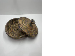 Wicker jewellery box