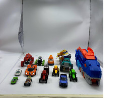 Set of toy cars