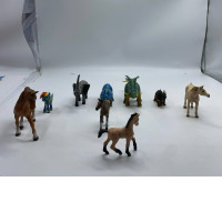 Set of plastic toys Set of plastic toys