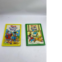 Set of 2 kid's book " Words that..."