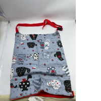 Blue kid's apron with cats print Blue kid's apron with cats print