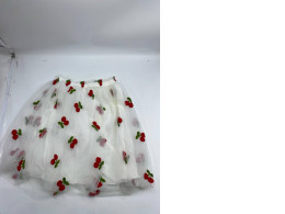White girl's skirt with cherry print White girl's skirt with cherry print