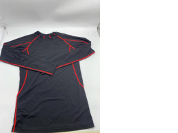Black red sport longsleeve