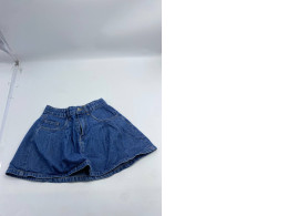 Short denim skirt