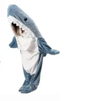 Shark mascot costume