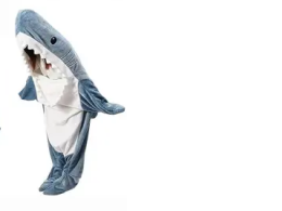 Shark mascot costume