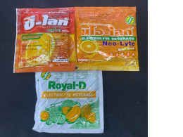 Set of 3 Mineral salts for diarrhea 