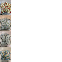 Set of 4 SECONDHAND colourful shortsleeved shirts