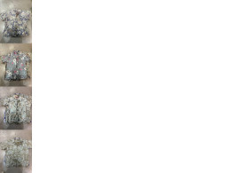 Set of 4 light colour SECONDHAND Hawaiian shortsleeved shirts