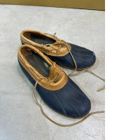 USED LL Bean Blue Womens Bean Boots