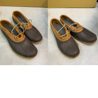 Set of 2 LL Bean Blue Womens Bean Boots