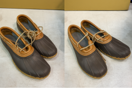 Set of 2 LL Bean Blue Womens Bean Boots