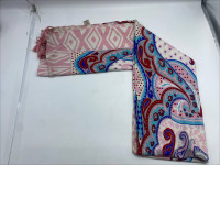 White scarf with pattern White scarf with pattern