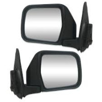 Set of 2 Door Mirror PAIR Black SR5 Manual Fits Toyota Hilux Ute 08/97