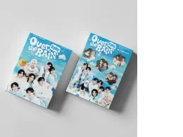 Set of 2 LINXX 55 Pcs StrayKids Stay Over The Rain Álbum Lomo Card Kpop Photocards Série De Cartões Postais 