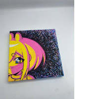 Cartoon watercolor painting 