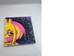 Cartoon watercolor painting 