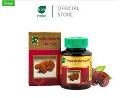 Set of 6 Khaolaor Khaolaor, Lingzhi mushroom extract, capsule type, 60 capsules/box