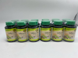 Set of 12 Khaolaor Khaolaor Triphala 100 capsules/bottle	