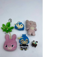 Set of 6 Keychain doll 