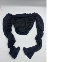 Women's black off-shoulder top 