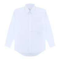 Long sleeve shirt for men, white