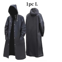 Black raincoat