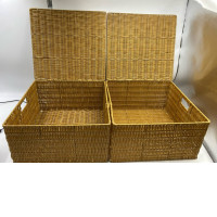 Set of 2 Empty laundry basket