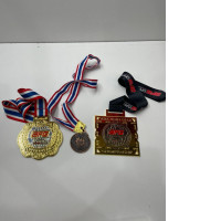 Set of 3 souvenir medals