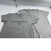 Set of 2 Gray round neck t-shirt 