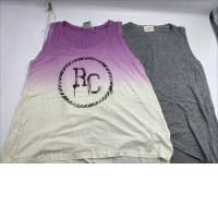 Set of 2 Men's round neck sleeveless shirt 