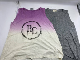 Set of 2 Men's round neck sleeveless shirt 