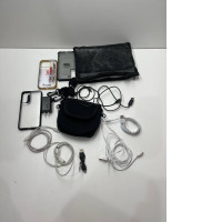 Mobile set: 3 phonecases,2 bags, and charching cables