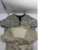 Set of 2  sequin bolero jacket  