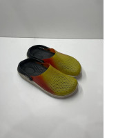 Multicolored USED Crocs